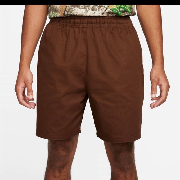 sky brown nike shorts